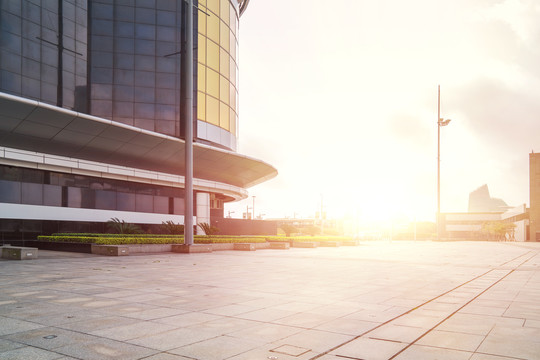 中国澳门城市建筑天际线和街景