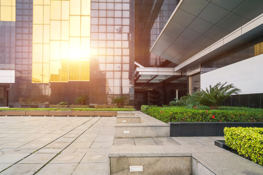 中国澳门城市建筑天际线和街景