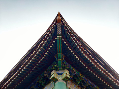 古建筑角楼故宫传统屋顶