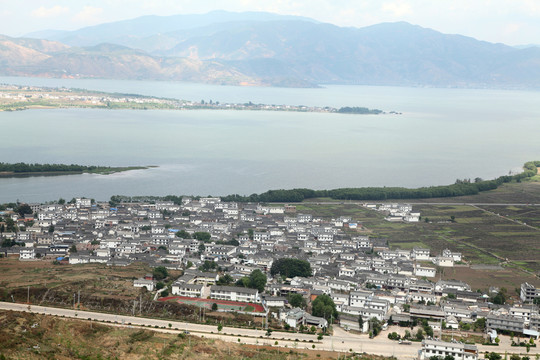 洱海全景