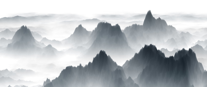 水墨山川