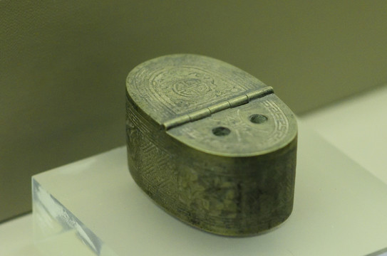 古代烟丝盒