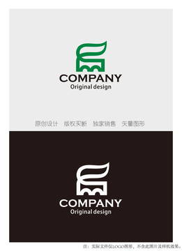 M字母logo设计