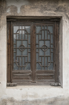 乌镇古建筑木窗