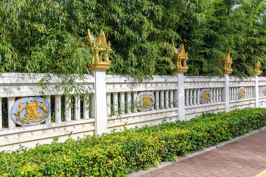 白马寺泰国建筑围墙