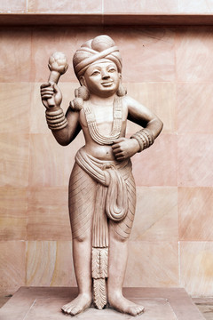 白马寺印度佛殿塑像