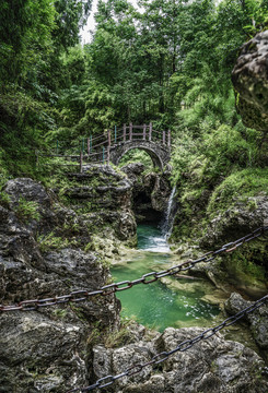 渠县賨人谷夏日美景