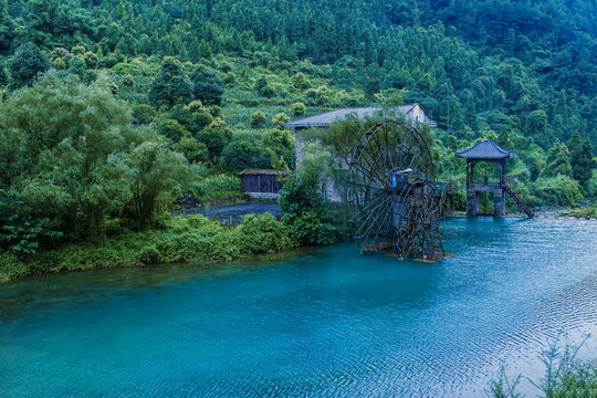 渠县賨人谷夏日美景