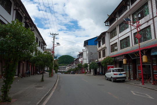 重庆市巫山县红椿土家族乡街景