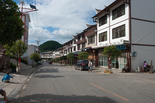 重庆市巫山县红椿土家族乡街景