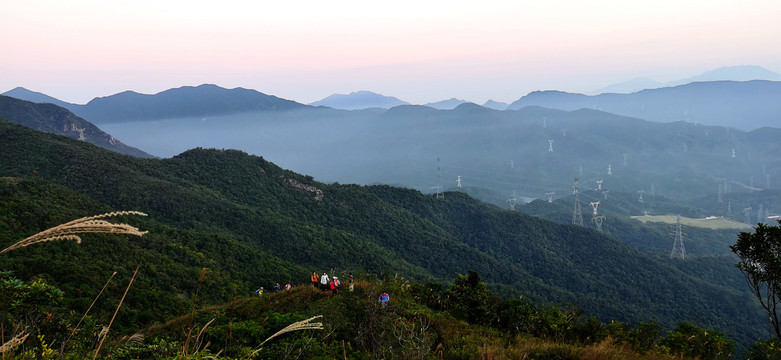 大山山峦