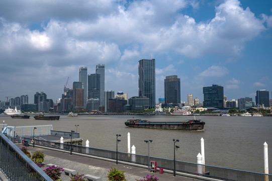 上海黄浦江江景