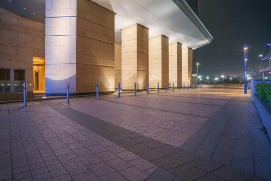 澳门现代建筑和街景和城市夜景