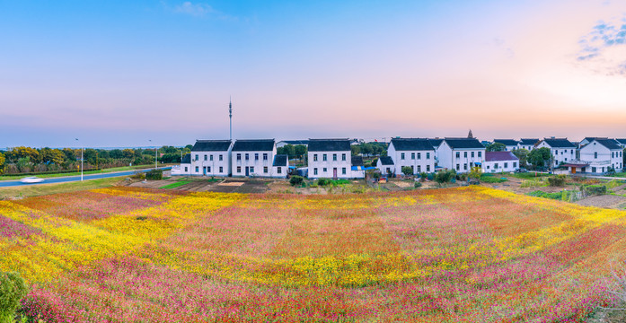 繁花似锦的乡村