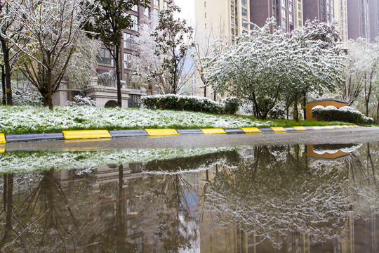 下雪