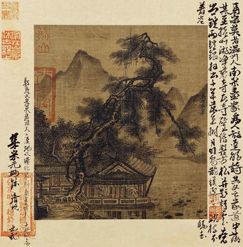 马宋英松阁图