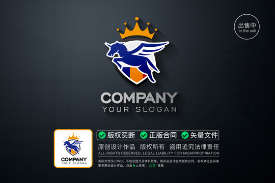 马LOGO独角兽LOGO