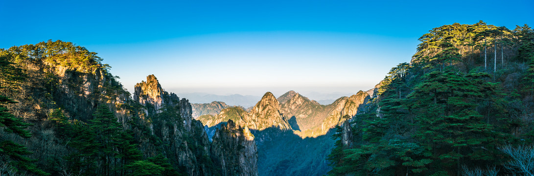 黄山风光全景图