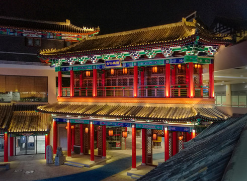 仿古建筑狮子楼