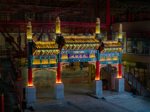 仿古牌坊