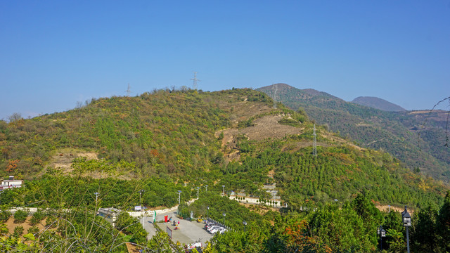 旬阳太极湖桔山