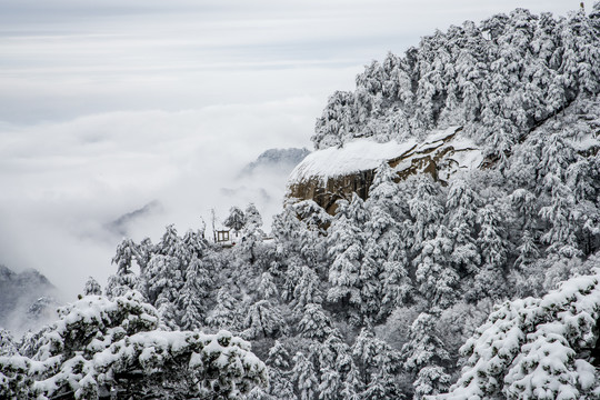 冬季华山风光