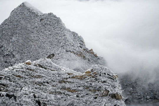 冬季华山风光