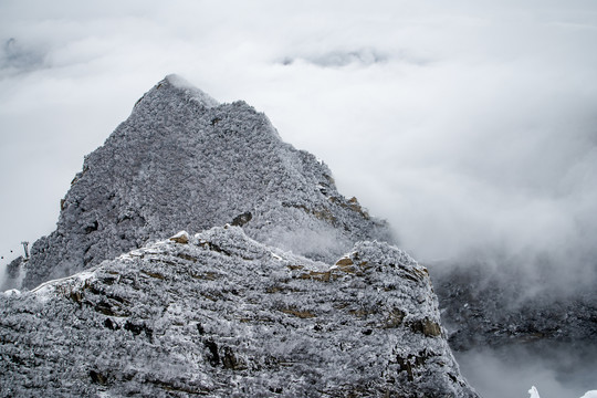 冬季华山风光