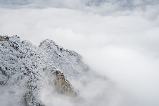 冬季华山风光