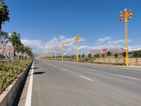 高速公路道理绿化景观