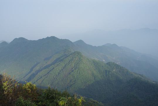 风景自然大山青山