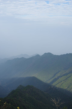 风景自然大山青山