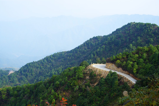 风景自然大山青山