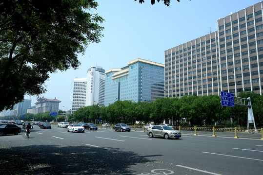 北京长安街街景