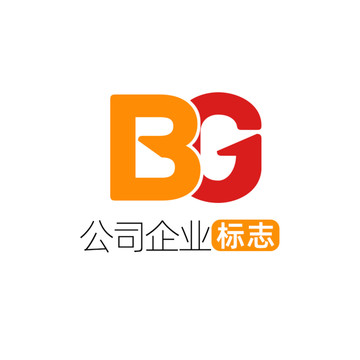 创意字母BG企业标志logo