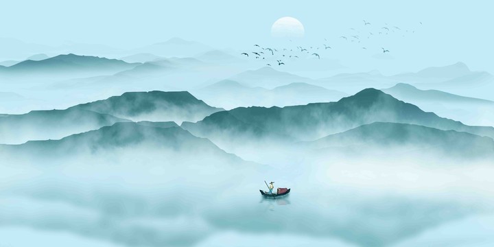 水墨背景