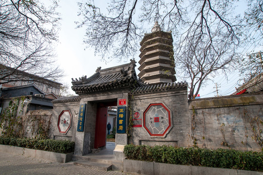 北京万松老人塔