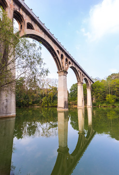 当阳玉泉寺渡槽