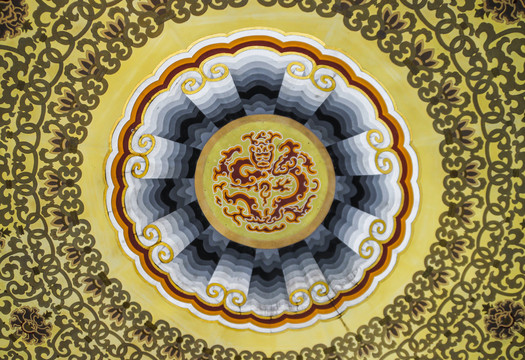 普济寺正殿穹顶