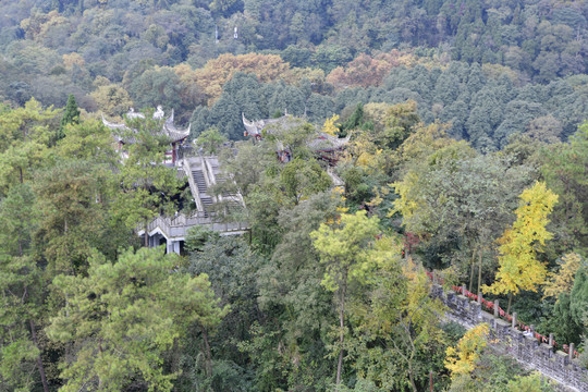 都江堰玉垒山