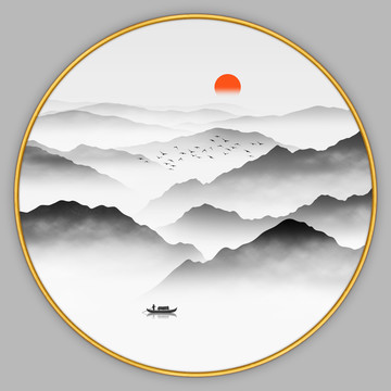 山水画