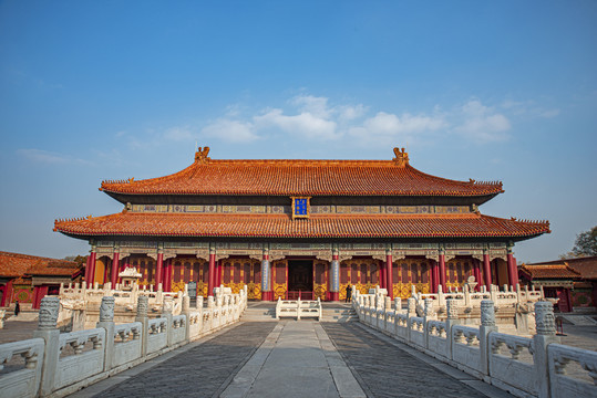 北京故宫皇极殿