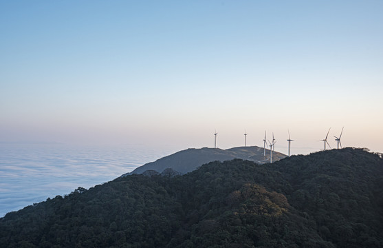 高山风能发电