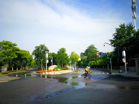 东湖绿道骑行