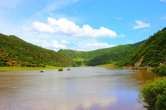 洮河美景