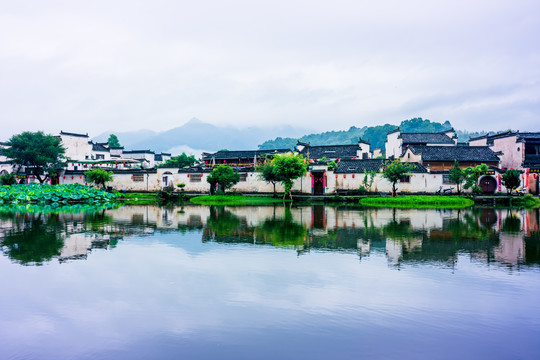 宏村南湖画桥