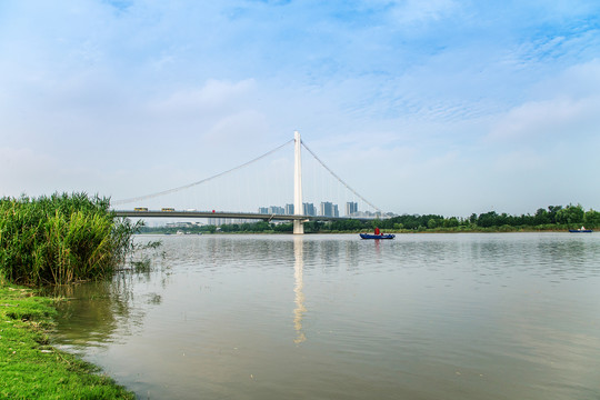 南京江心洲夹江大桥