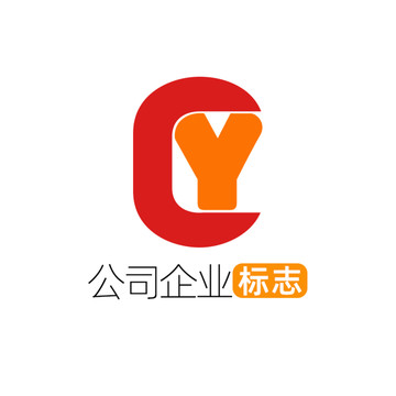 创意字母CY企业标志logo