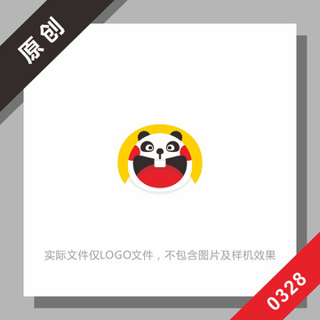 黑标系列熊猫logo