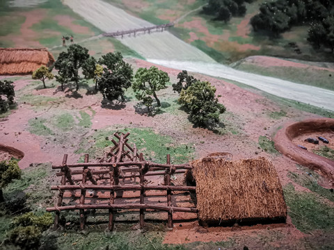 原始人生活场景